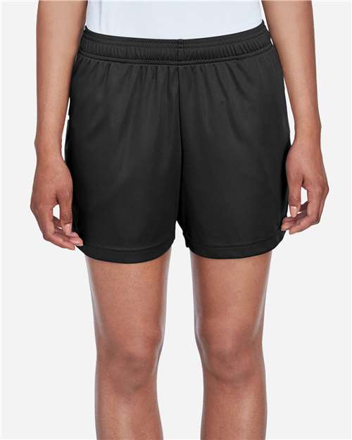 Team 365 TT11SHW Women's Zone Performance Shorts - Front view