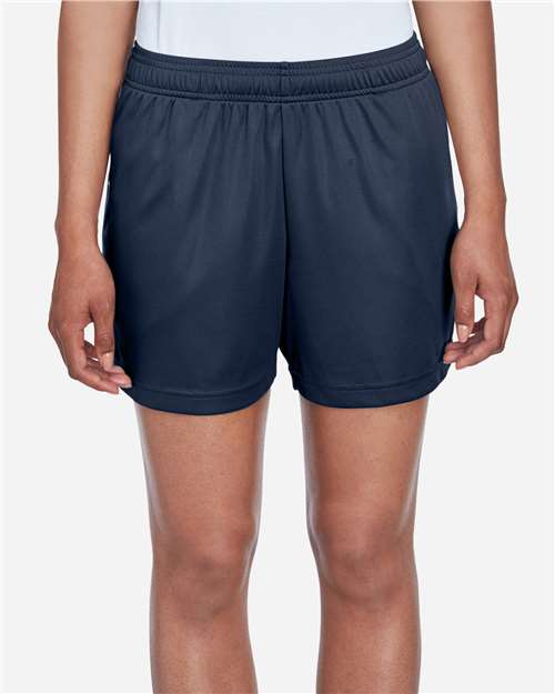 Team 365 TT11SHW Women's Zone Performance Shorts - Front view