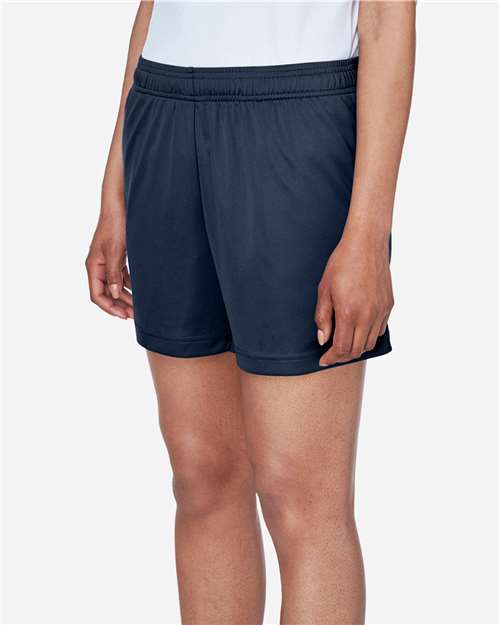 Team 365 TT11SHW Women's Zone Performance Shorts - Side view