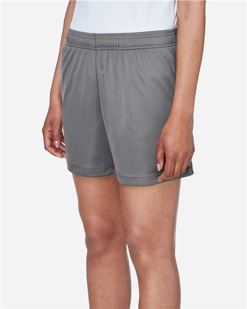 Team 365 TT11SHW Women's Zone Performance Shorts - Side view