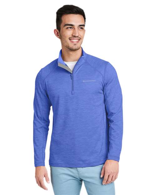vineyard vines K002709 Men's Sankaty Quarter-Zip Pullover - Front view