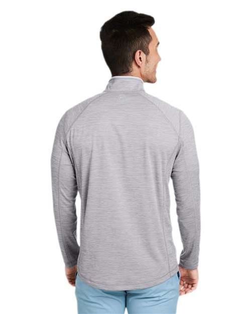 vineyard vines K002709 Men's Sankaty Quarter-Zip Pullover - Back view