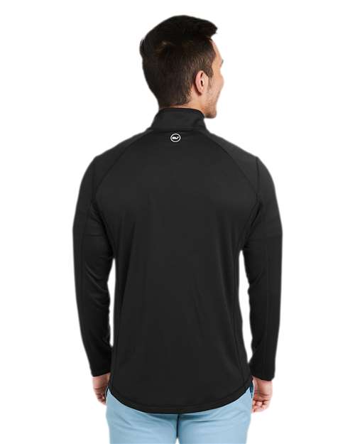vineyard vines K002709 Men's Sankaty Quarter-Zip Pullover - Back view