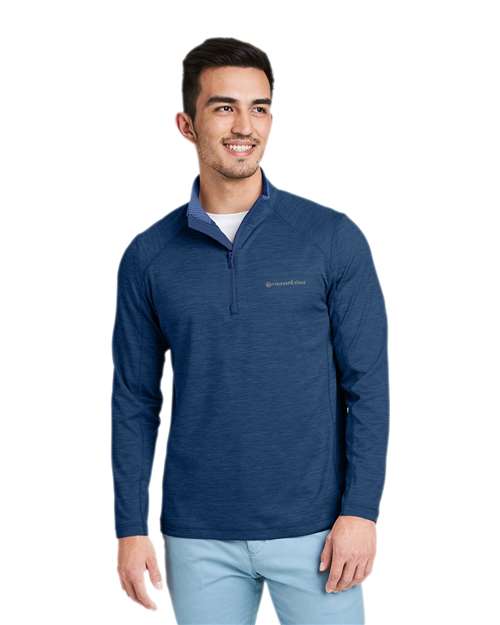 vineyard vines K002709 Men's Sankaty Quarter-Zip Pullover - Front view