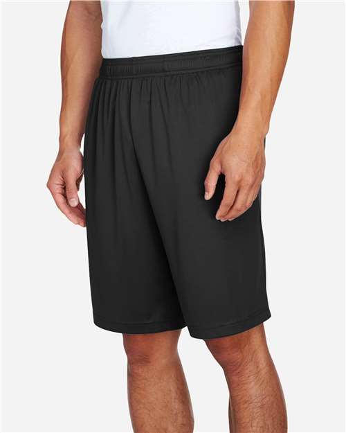 Team 365 TT11SH Men's Zone Performance Shorts - Side view