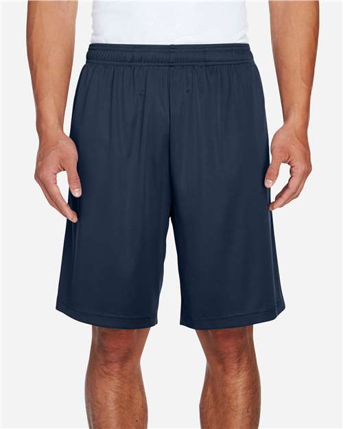 Team 365 TT11SH Men's Zone Performance Shorts - Front view