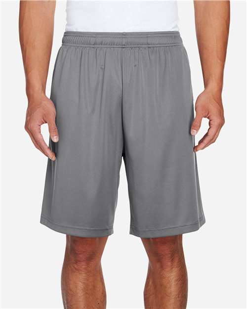 Team 365 TT11SH Men's Zone Performance Shorts - Front view