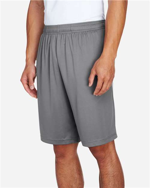 Team 365 TT11SH Men's Zone Performance Shorts - Side view