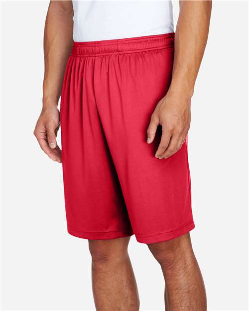 Team 365 TT11SH Men's Zone Performance Shorts - Side view