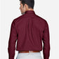 Devon & Jones D620 Men's Crown Collection? Broadcloth Woven Dress Shirt - Back view