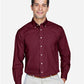 Devon & Jones D620 Men's Crown Collection? Broadcloth Woven Dress Shirt - Front view