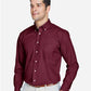 Devon & Jones D620 Men's Crown Collection? Broadcloth Woven Dress Shirt - Side view