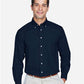 Devon & Jones D620 Men's Crown Collection? Broadcloth Woven Dress Shirt - Front view