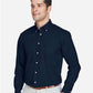Devon & Jones D620 Men's Crown Collection? Broadcloth Woven Dress Shirt - Side view