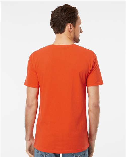 M&O 4800 Men's Gold Soft Touch T-Shirt - Back view