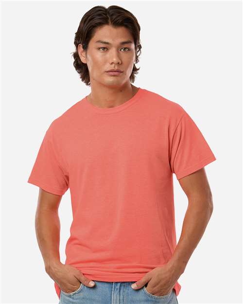 M&O 4800 Men's Gold Soft Touch T-Shirt - Front view