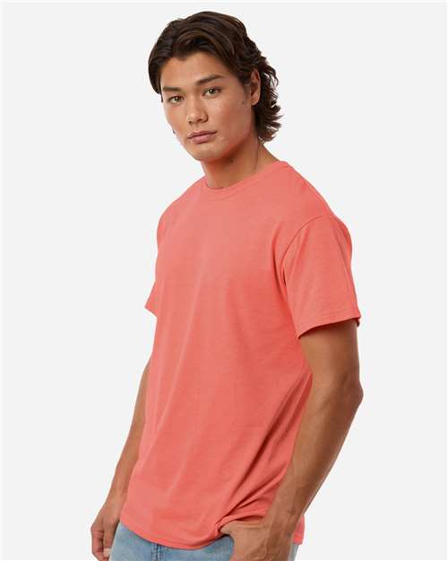 M&O 4800 Men's Gold Soft Touch T-Shirt - Side view