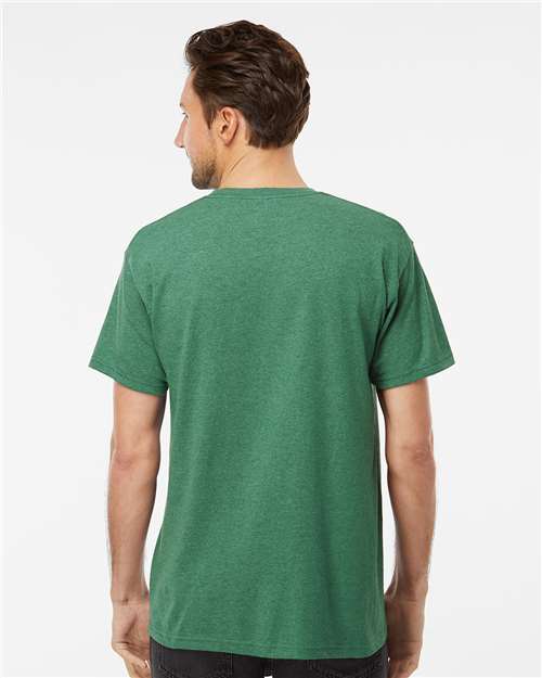 M&O 4800 Men's Gold Soft Touch T-Shirt - Back view