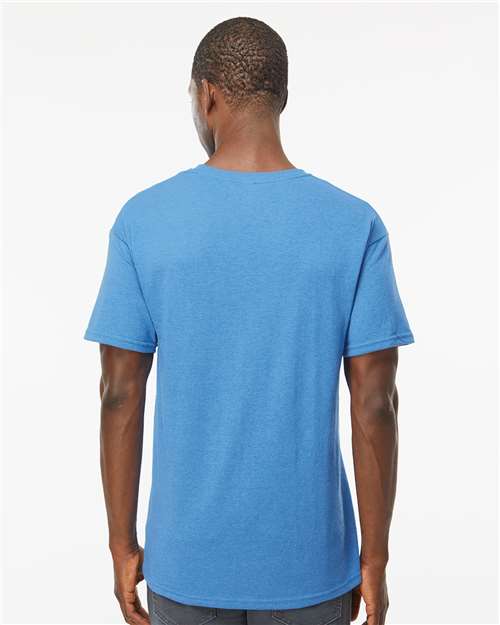 M&O 4800 Men's Gold Soft Touch T-Shirt - Back view