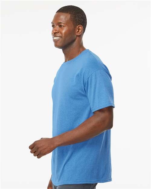 M&O 4800 Men's Gold Soft Touch T-Shirt - Side view