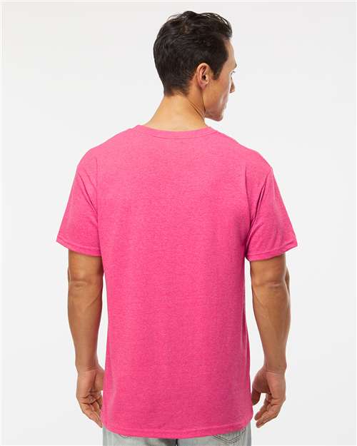 M&O 4800 Men's Gold Soft Touch T-Shirt - Back view
