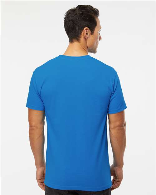 M&O 4800 Men's Gold Soft Touch T-Shirt - Back view
