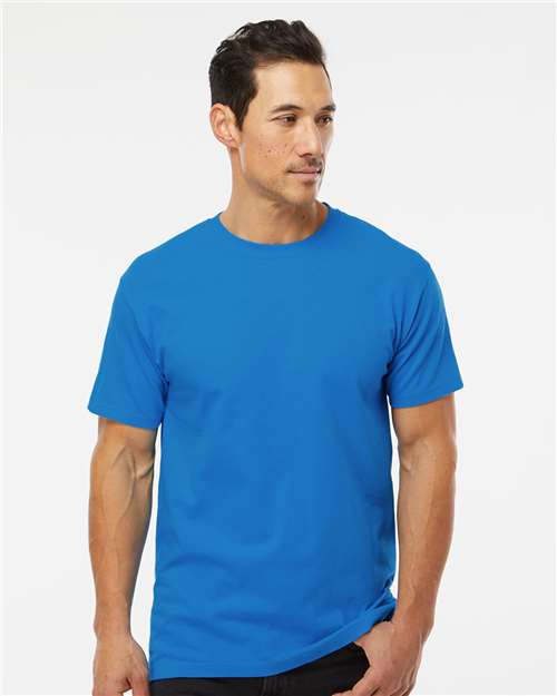 M&O 4800 Men's Gold Soft Touch T-Shirt - Front view