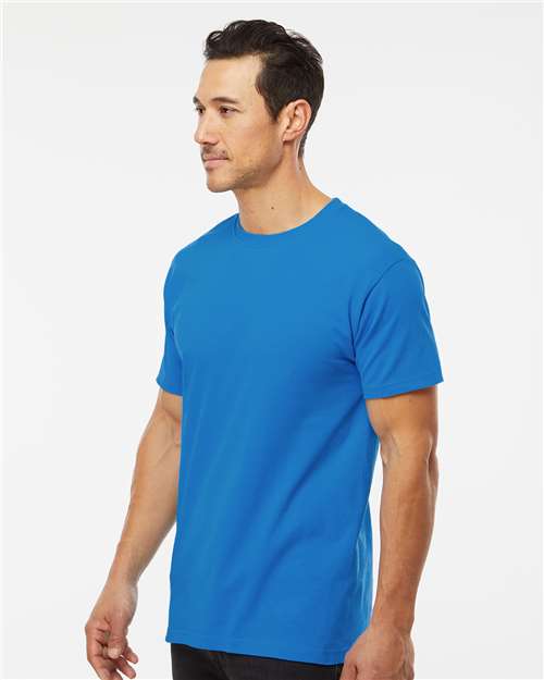 M&O 4800 Men's Gold Soft Touch T-Shirt - Side view