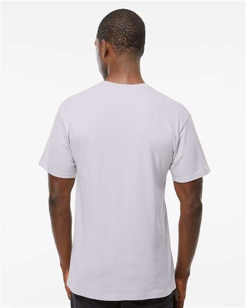 M&O 4800 Men's Gold Soft Touch T-Shirt - Back view