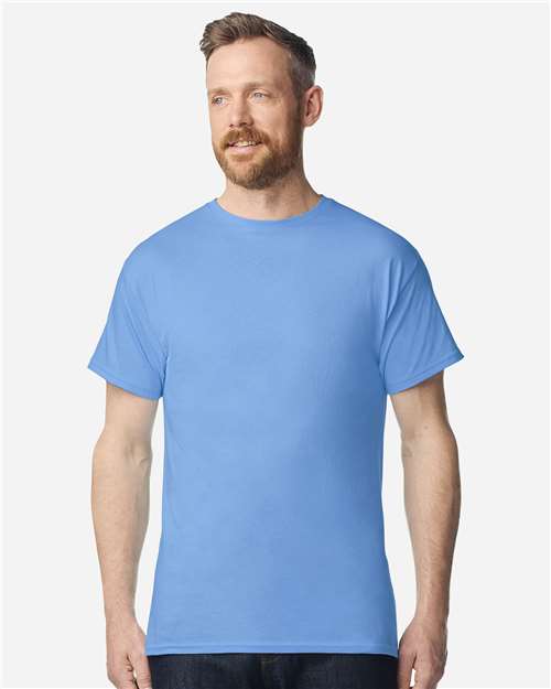 Gildan 3000 Men's Long Sleeve Jersey Baseball Tee - Front view
