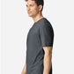 Gildan 3000 Men's Long Sleeve Jersey Baseball Tee - Side view
