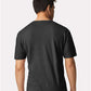Gildan 3000 Men's Long Sleeve Jersey Baseball Tee - Back view