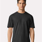 Gildan 3000 Men's Long Sleeve Jersey Baseball Tee - Front view