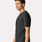 Gildan 3000 Men's Long Sleeve Jersey Baseball Tee - Side view