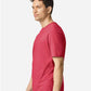 Gildan 3000 Men's Long Sleeve Jersey Baseball Tee - Side view