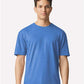 Gildan 3000 Men's Long Sleeve Jersey Baseball Tee - Front view