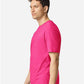 Gildan 3000 Men's Long Sleeve Jersey Baseball Tee - Side view