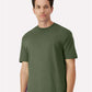 Gildan 3000 Men's Long Sleeve Jersey Baseball Tee - Front view