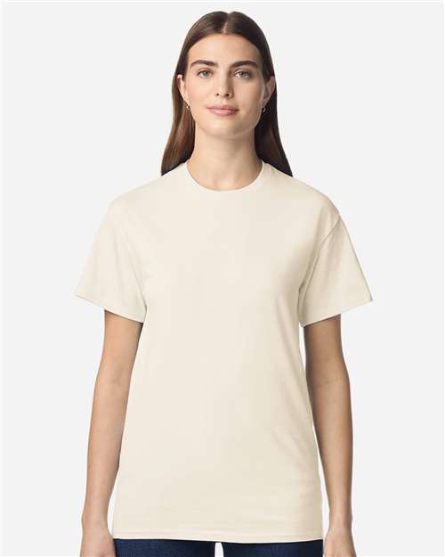 Gildan 3000 Men's Long Sleeve Jersey Baseball Tee - Front view