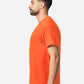 Gildan 3000 Men's Long Sleeve Jersey Baseball Tee - Side view