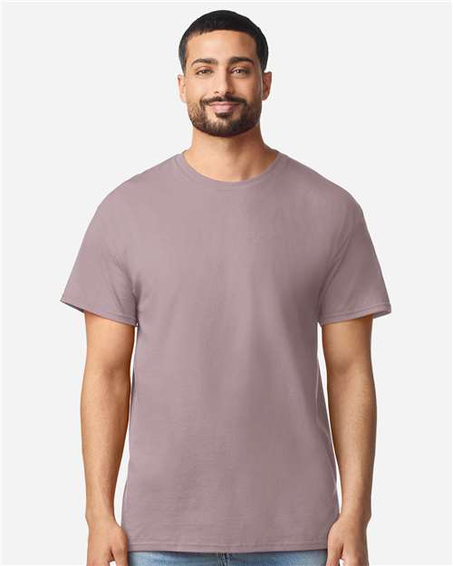 Gildan 3000 Men's Long Sleeve Jersey Baseball Tee - Front view