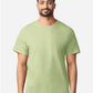 Gildan 3000 Men's Long Sleeve Jersey Baseball Tee - Front view