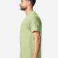 Gildan 3000 Men's Long Sleeve Jersey Baseball Tee - Side view