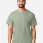 Gildan 3000 Men's Long Sleeve Jersey Baseball Tee - Front view