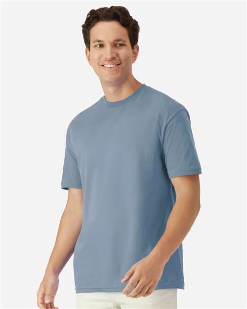 Gildan 3000 Men's Long Sleeve Jersey Baseball Tee - Front view