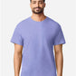 Gildan 3000 Men's Long Sleeve Jersey Baseball Tee - Front view