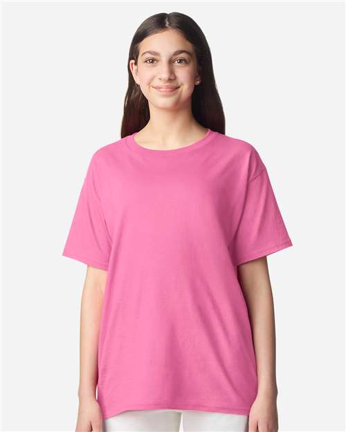Gildan 3000B Youth Light Cotton T-Shirt - Front view