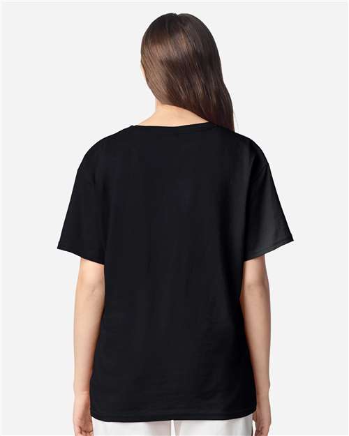 Gildan 3000B Youth Light Cotton T-Shirt - Back view
