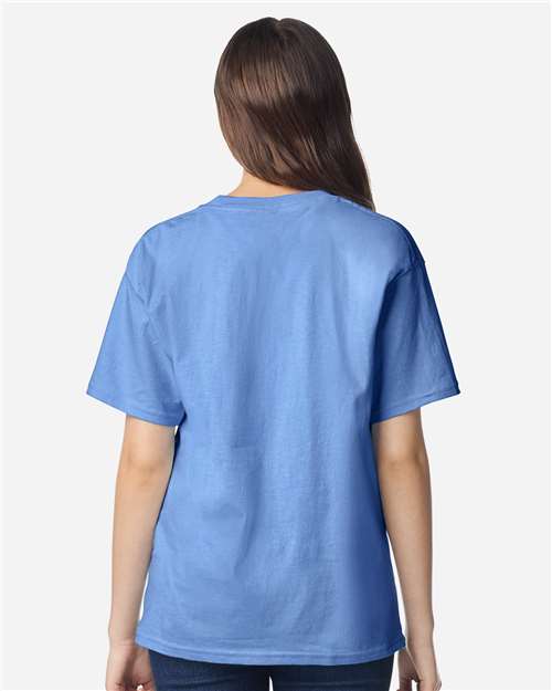 Gildan 3000B Youth Light Cotton T-Shirt - Back view