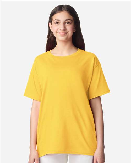 Gildan 3000B Youth Light Cotton T-Shirt - Front view